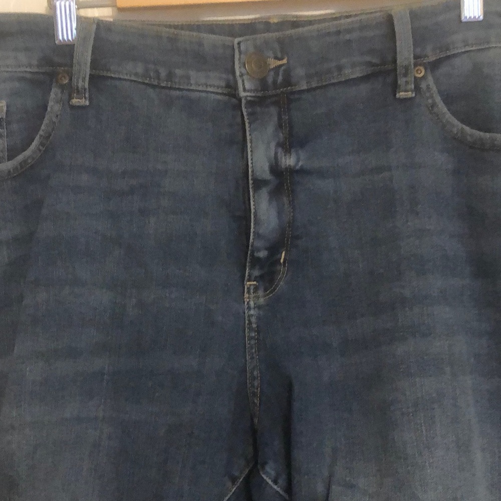 NWT St John’s Bay Bermuda Denim Shorts Size 24W